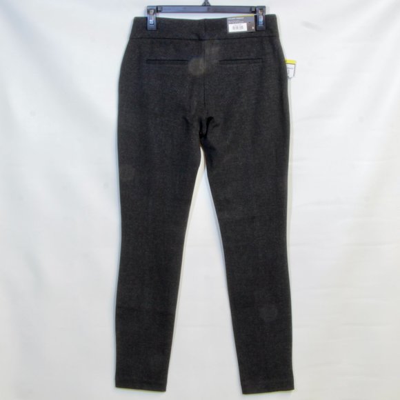 Hilary Radley Women's Charcoal Slimming Fit Ponte Pants Size Small NWT - Picture 4 of 6